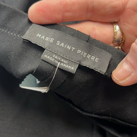 Marie Saint Pierre NWT Pull on Ponte Knit Ankle Zip Pant Size 2(M/8) - Picture 9 of 14